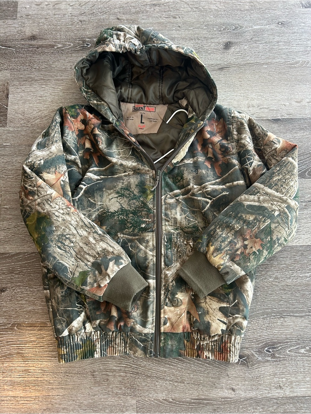 Silent Hide Kids Hunting Jacket – Size Large – Never Worn 🍂